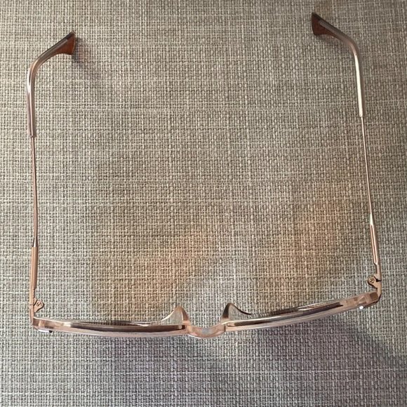 Women Sunglasses Nude/gold Tone Fashion Eye Wear Shades Mirror Lenses Cat Eyes - Picture 9 of 11